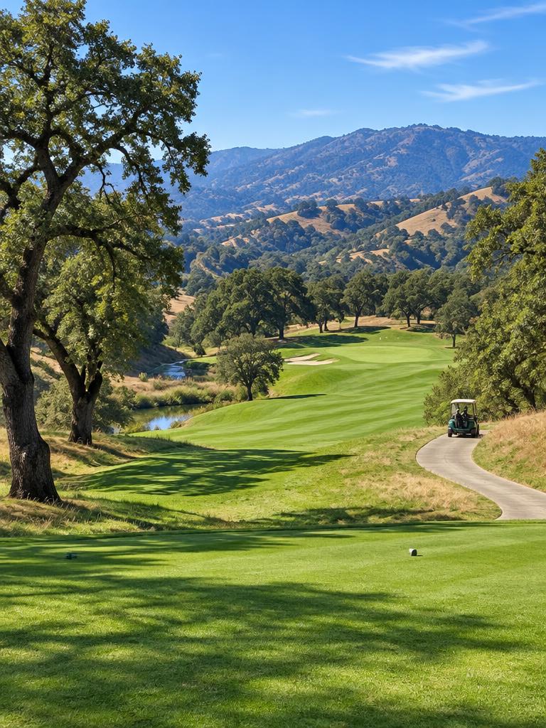 Golf course near Folsom